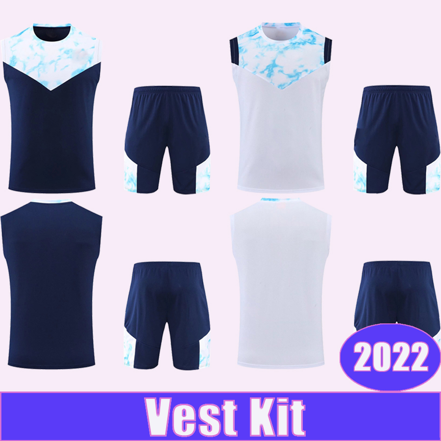 

2022 DE BRUYNE GREALISH Training Wear Sleeveless Kit Soccer Jerseys STERLING BERNARDO FERRAN MAHREZ FODEN STONES MENDY Football Shirt, Hyg605 2022 white vest kit