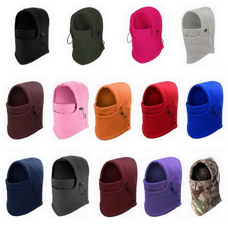 

Bandanas 2022 Fashion Winter Warm Cap For Men Women Hats Waterproof Thermal Fleece Balaclava Hat Hooded Neck Warmer Hiking Scarves