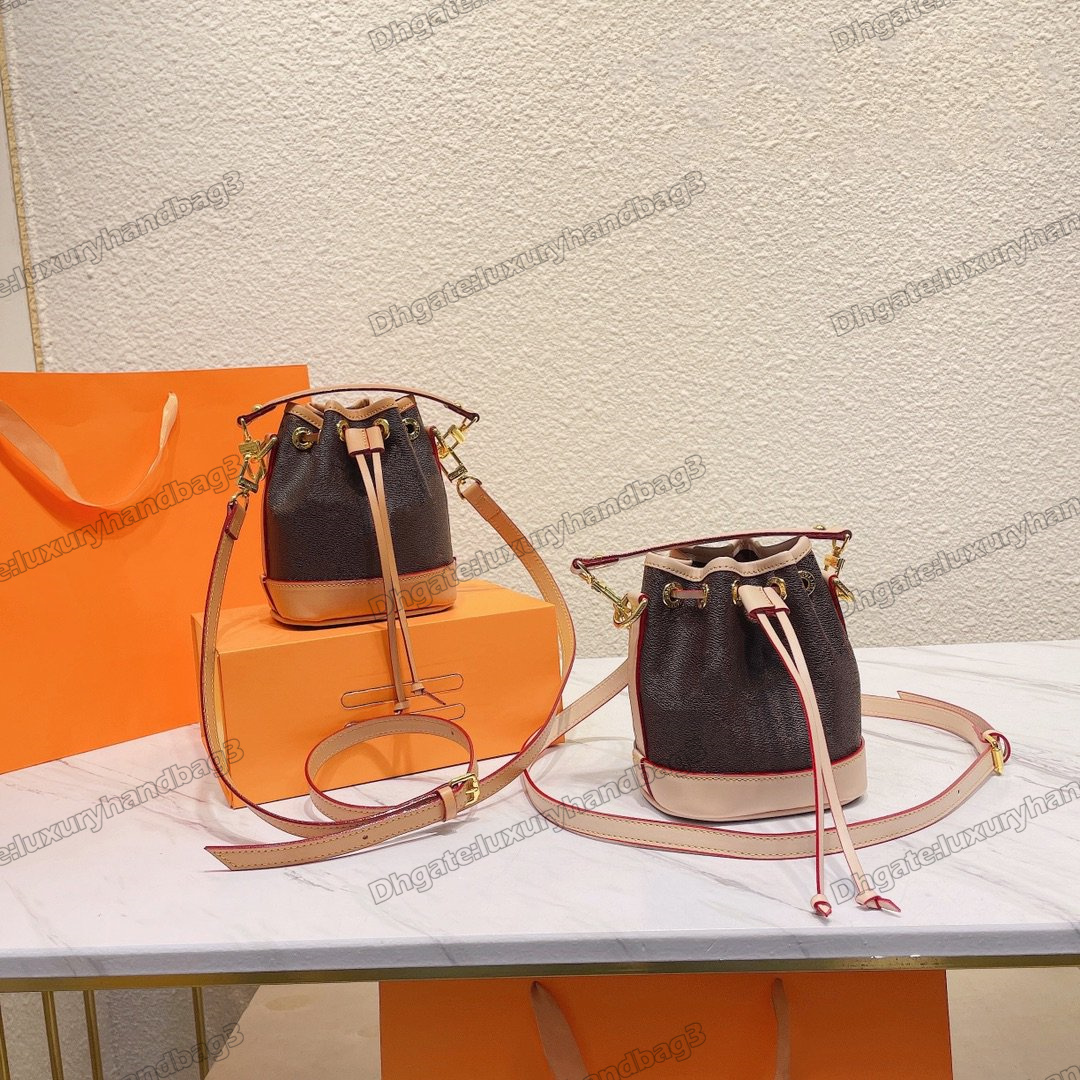 

Mini lovely Neonoe Bucket Bag Lady Shoulders Bags Designer Luxury Handbags Purses Brand Classic Style Shoulder Bag