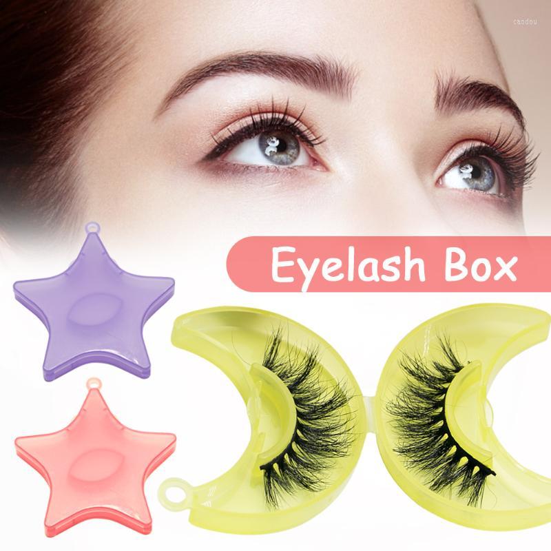 

False Eyelashes Container Empty Storage Box Lashes Package Glitter Cases Eyelash Magnetic Case OrganizerFalse