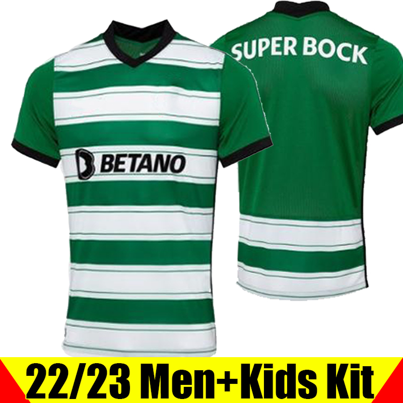 

Sporting CP 22/23 Home Lisboa soccer jerseys Special Lisbon Jovane Sarabia Vietto COATES ACUNA 2022 2023 Stromp Kits sock Full sets Clube de football shirt men kids kit, 21-22 third