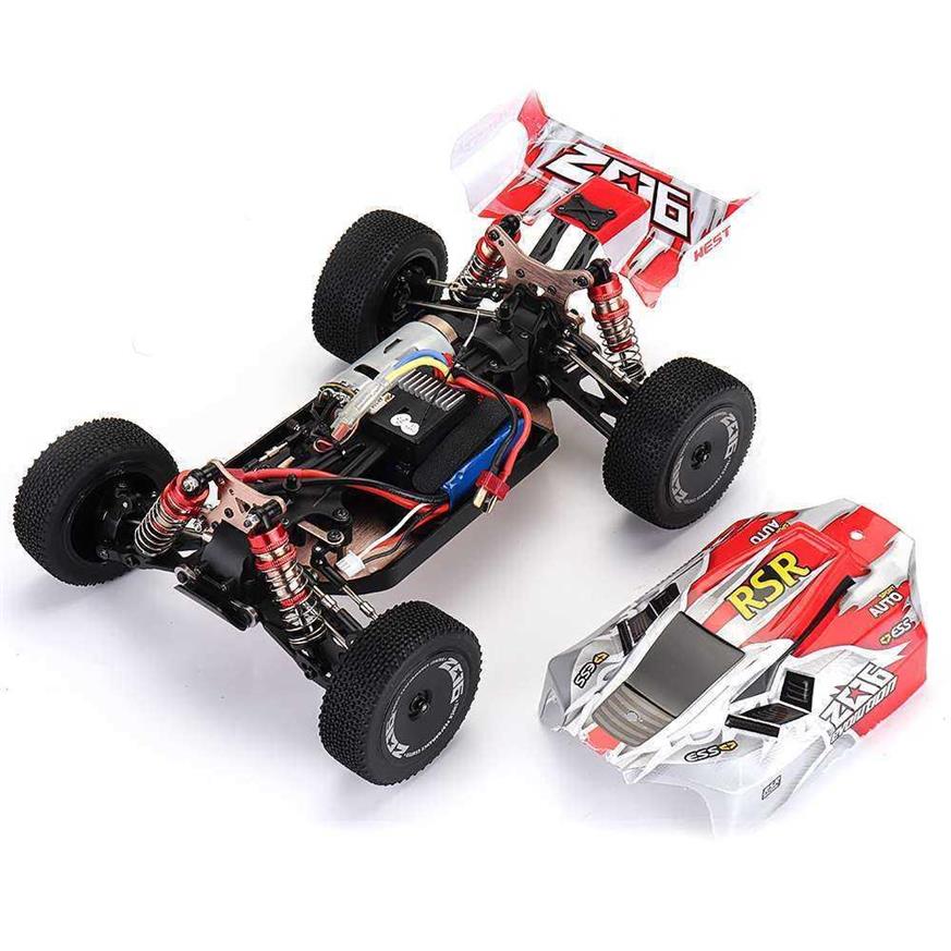 

Wltoys 144001 1:14 2.4G 4WD High Speed Racing RC Car Vehicle Models 60km/h Two Battery 7.4V 2600mAh Remote Control car Model290j