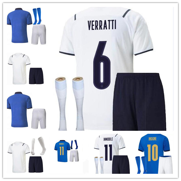 

2122 2023 BASTONI Soccer Jerseys Italie INSIGNE VERRATTI JORGINHO maillots foot IMMOBILE BELOTTI BERARDI CHIESA BARELLA Football shirts, Red