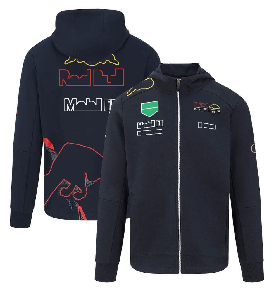 

2022 New F1 Hooded Jacket Formula 1 Racing Suit Fan Hoodie Team Logo Jacket Plus Size