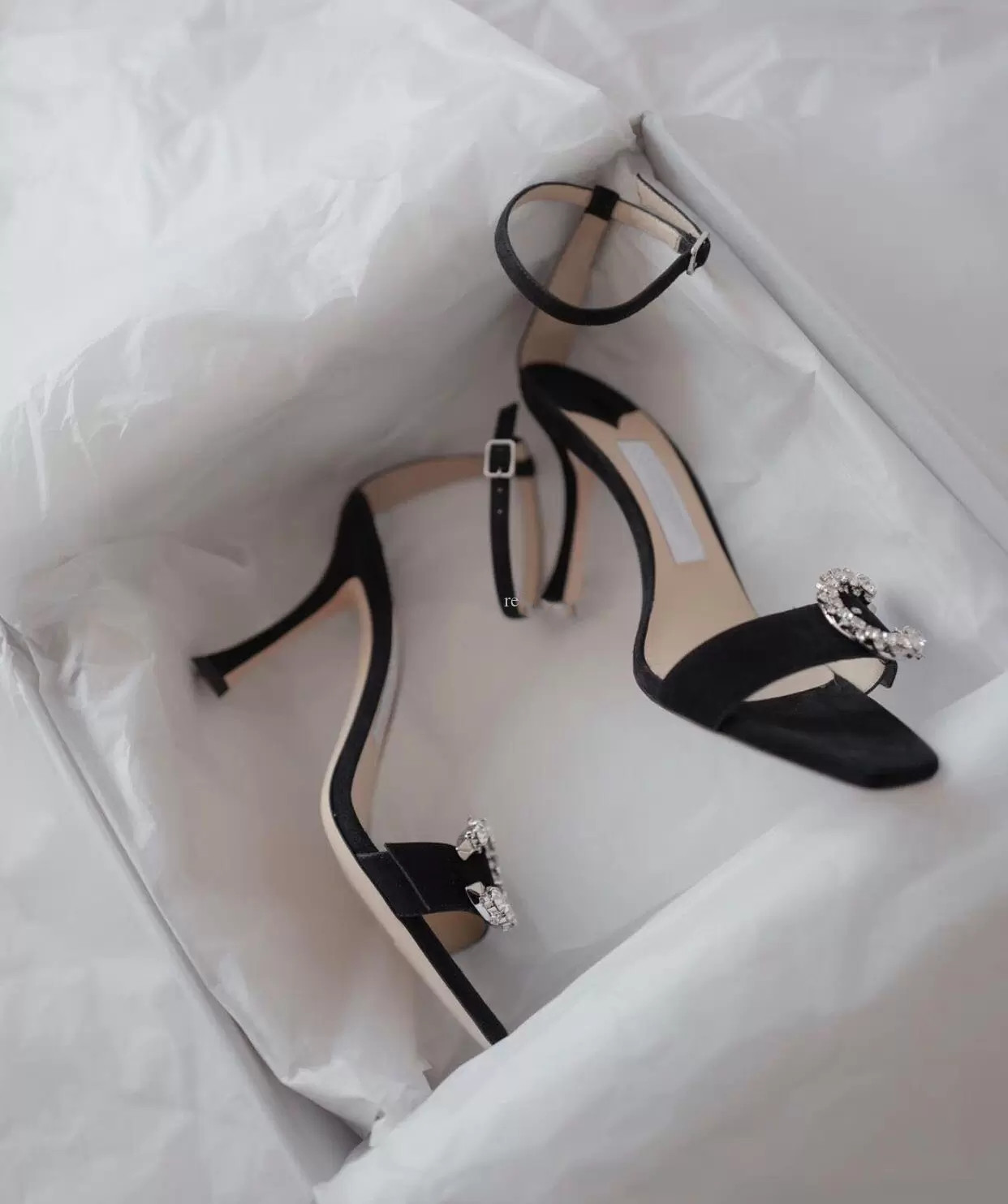 

Elegant Bridal Wedding MARSAI Sandals Shoes Selima Black Red Pink Leather Lady Pumps Round Toe Women's High Heels EU35-43.BOX