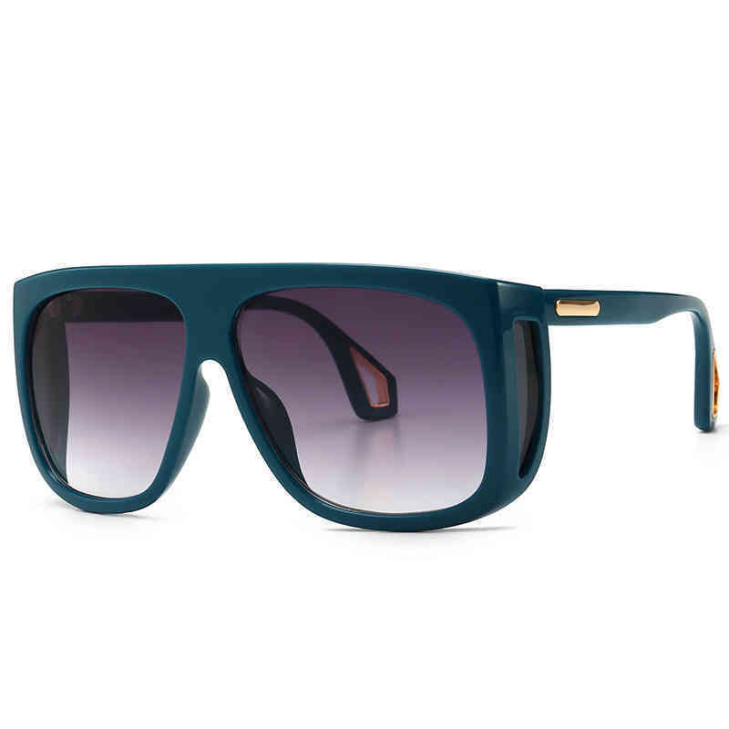 

2021 Steampunk mask pilot frame sunglass gg0467