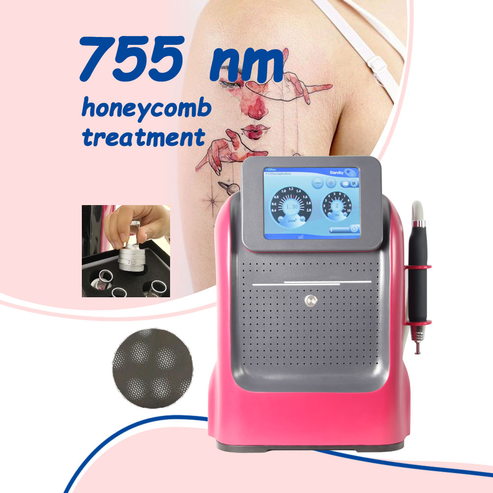 Machine de détatouage de poupée noire OEM anti-pigment blanchissant machine laser nd yag 532/1064/755/1320 nm peau de salon de beauté