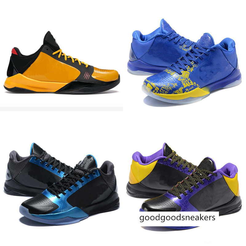 

Newest Men 5s v Kids Basketball Shoes Zoom 4 Protro Big Stage Lakers Sneaker 5 Black Mamba 2k Sneakers, As photo 8