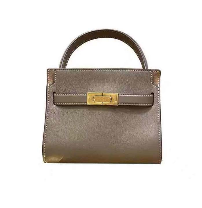 

Luxury Designer Handbags TB Head Double Lee Mini Bag Cowhide Leather Contrast Stitching Single Diagonal Lock Daily Versatile Women's Bag Shoulder Crossbody Totes, Make up the difference