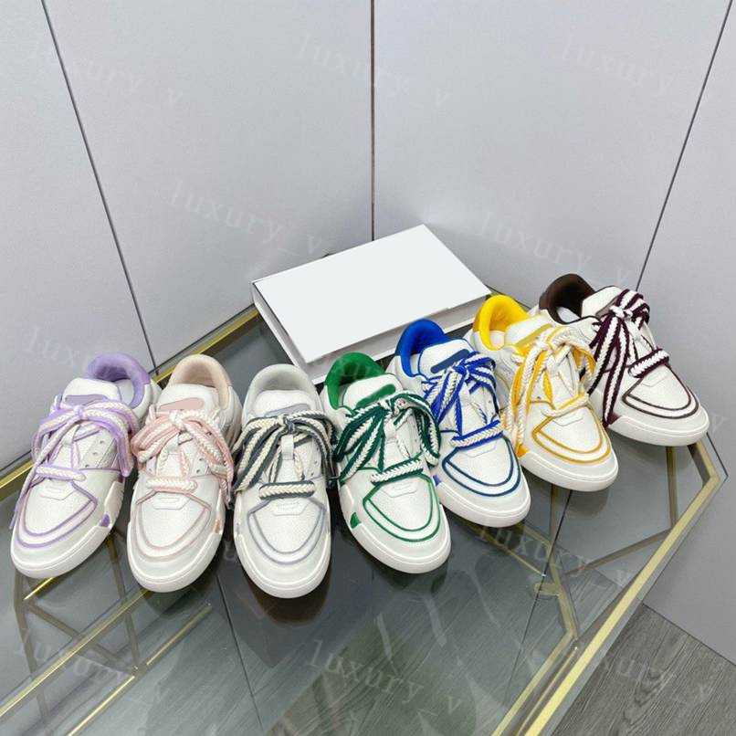 

Designer Sneakers The Last Redemp Shoes Women Men Leather Casual Shoes, Color 6