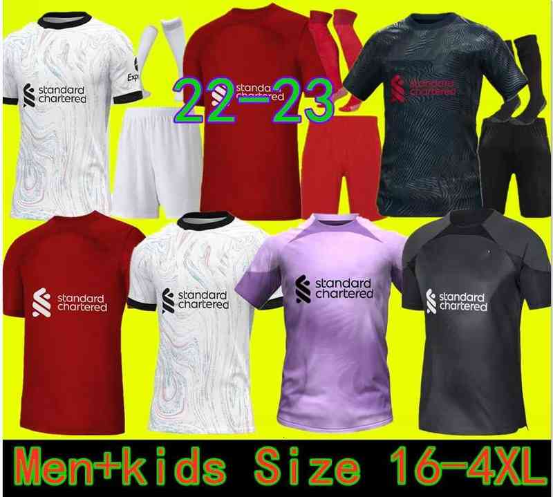 

Top Quality Size S-4xl 22 23 Liverp00l Soccer Jerseys Salah Firmino Thiago Konate Lvp Football Shirt 2022 2023 Virgil Diogo Jota Mane Keita Jones