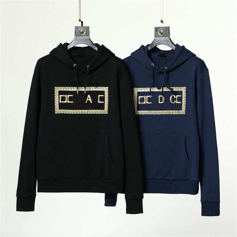 

2022 Autumn And Winter New High Quality Designer Men's Women Hoodies Sweatshirts Couple Simple Steel Printed Letters Logo Casual Loose Hooded Fleece Sweater, Black