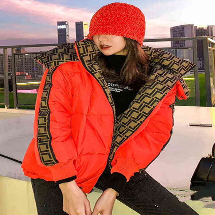 Womens puff jacket designer down jacket hooded Mens winter parkas coats women wear cotton both sides high quality Vest Unisex coat Couple
