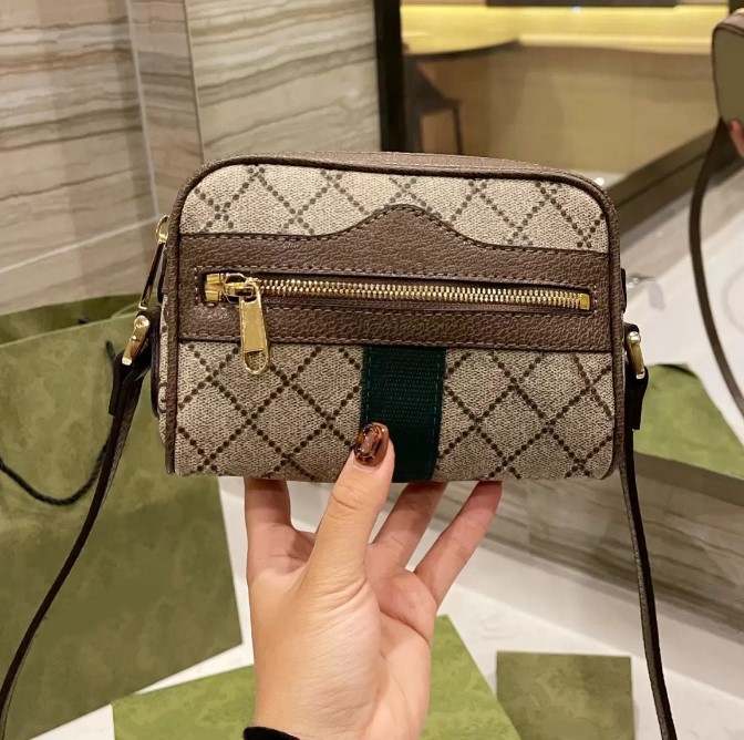 

Camera bag Designer Brand Fashion Handbag High Quality Women totes 22ss, Brown