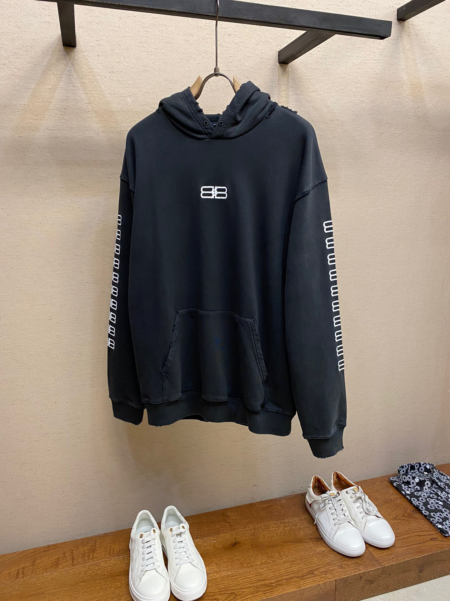 

Men's Plus Size Hoodies & Sweatshirts Round neck embroidered and printed polar style summer wear with street pure cotton 32w