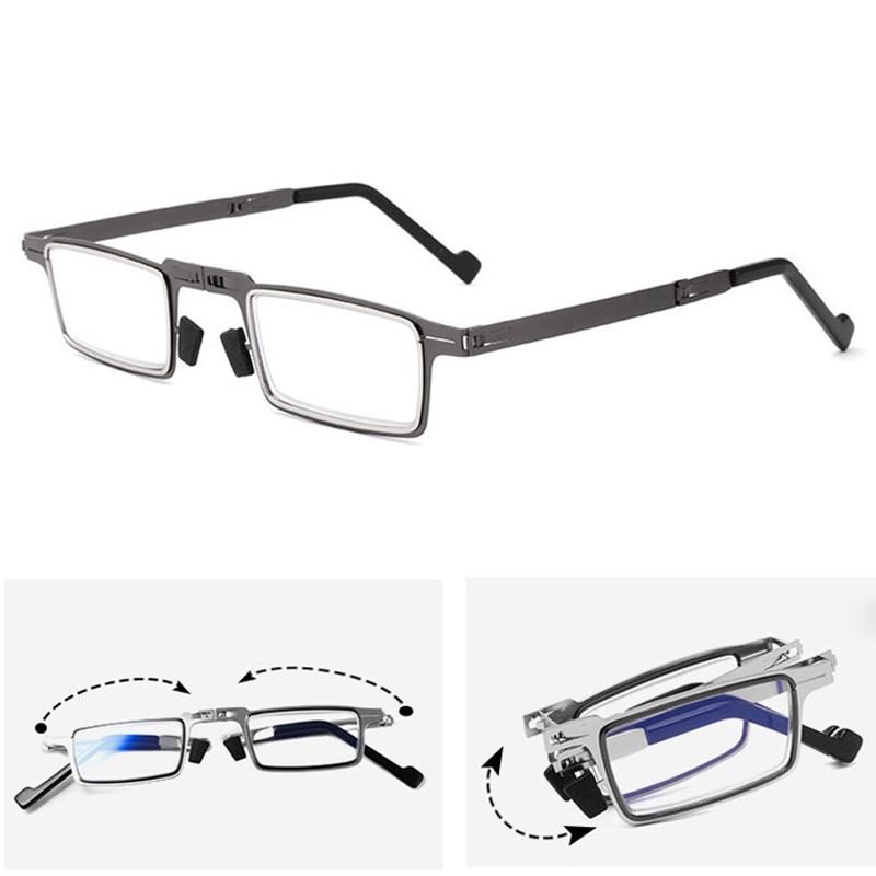 

Sunglasses Folding Reading Glasses For Both Men And Women Portable Anti-Blue Light GlassesSunglasses