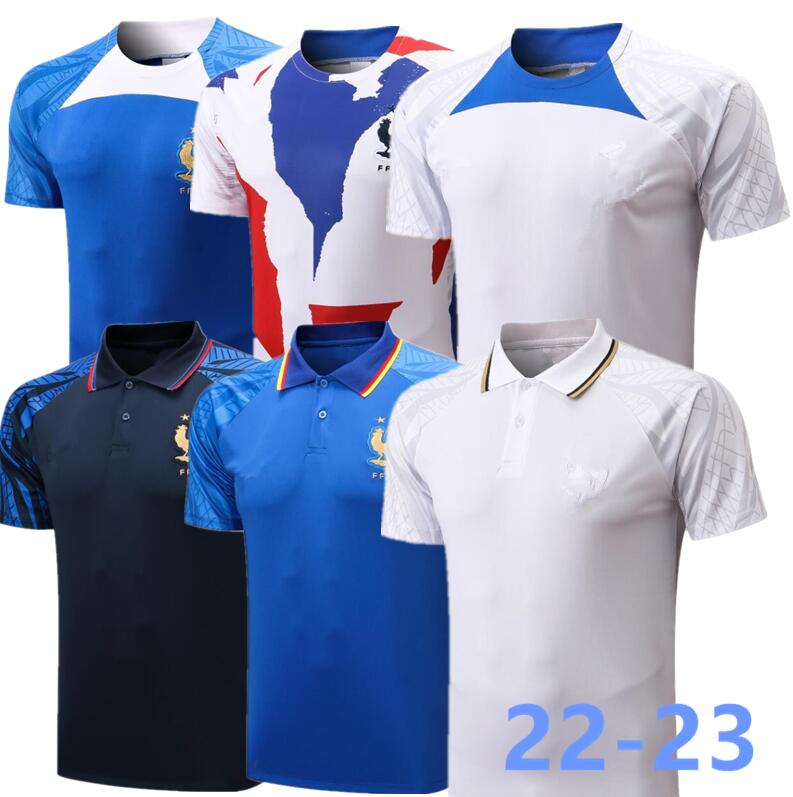 

2 star 2022 POGBA soccer polo Survetement maillot de foot 22/23 2022 MBAPPE sportswear set football t shirt, 22/23 shorts