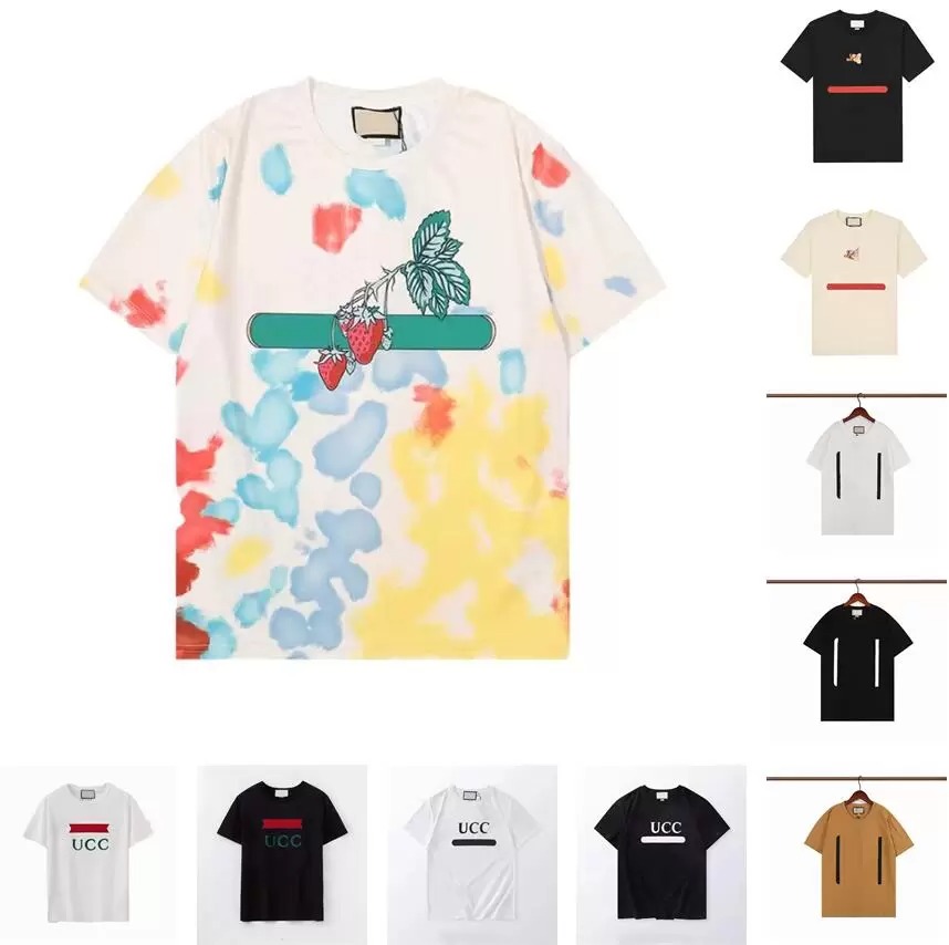 

Designer Letter Embroidery Men ucci for men T Shirts Tee Sweatshirt Fashion Short Sleeves Summer Casual T-shirt Women Crew Neck Tees Apparel Male Clothings