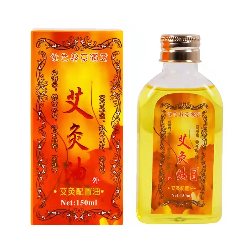 

Moxibustion Oil 150 ML Scraping Cupping Body Message Soak Feet and Bath Elitzia