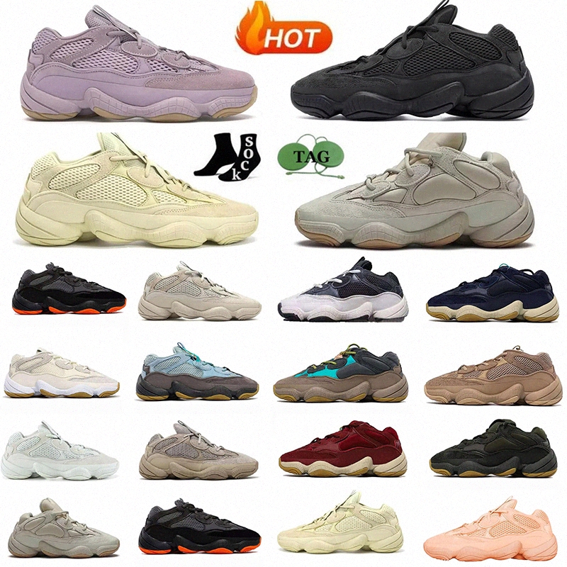 

Men Women 500 Mesh Running Shoes Desert Rat Stone Soft Vision Bone White Blush Ourtdoor Trainer Platform Sports Trainers Designer Sneakers yeezies boots yeezys, 12