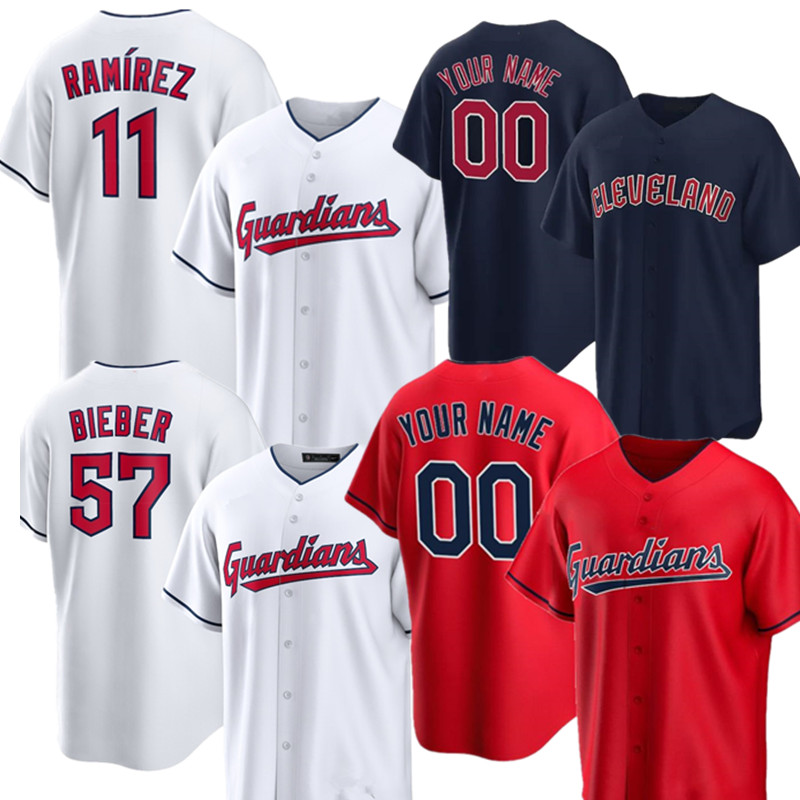 

men Cleveland Jose Ramirez Guardians Jersey Shane Bieber Road Jackie Baseball Jerseys José Ramírez Bobby Bradley Karinchak Logan Allen Oliver Perez Franmil Reyes, Men yin di an