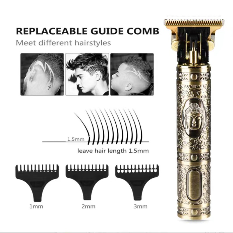 

Barber charging wireless Hair Clippers for men's oil head family hair salon longfeng electric clipper T9