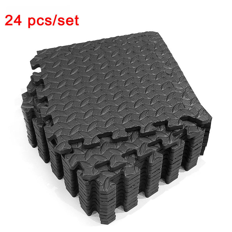 

24pcs/set Children Play Mat EVA Foam Interlocking Tiles Protective Flooring Eva Foam Mats Tiles Gym Floor Mat Home Floor Mat 220526, 12 pcs