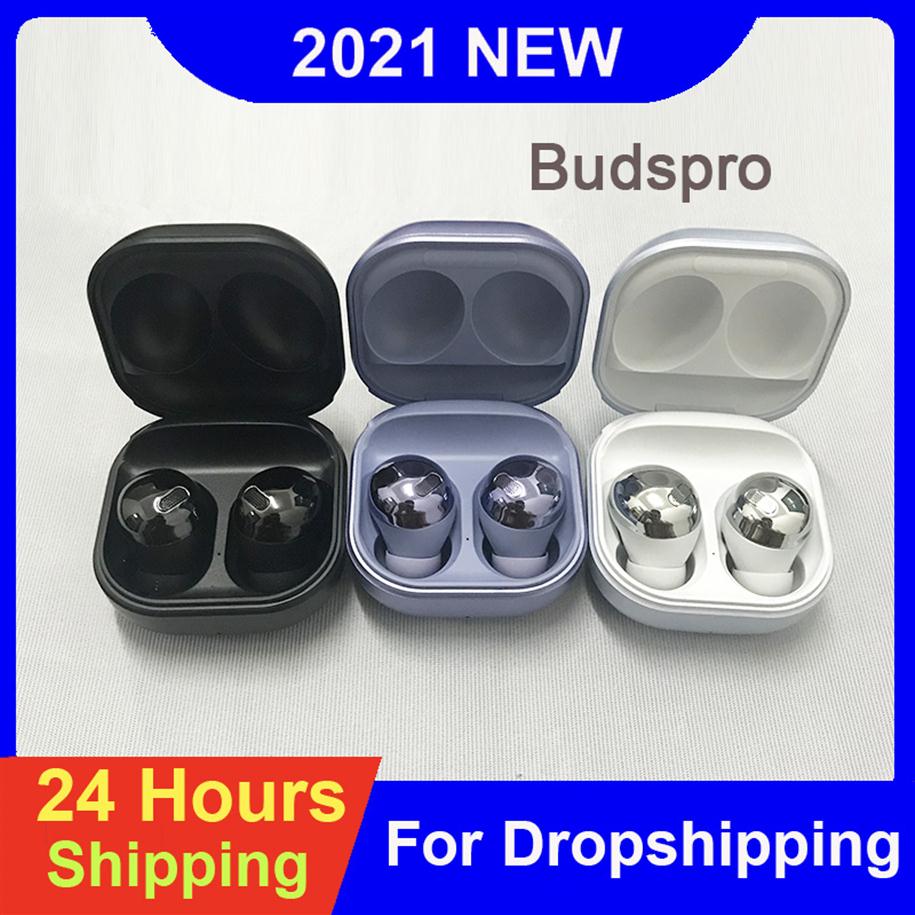 

New brand High quality factory TWS Budss-Pros headphones for iOS Android True In-Ear Headset Wireless charging box Earphone 329o, White