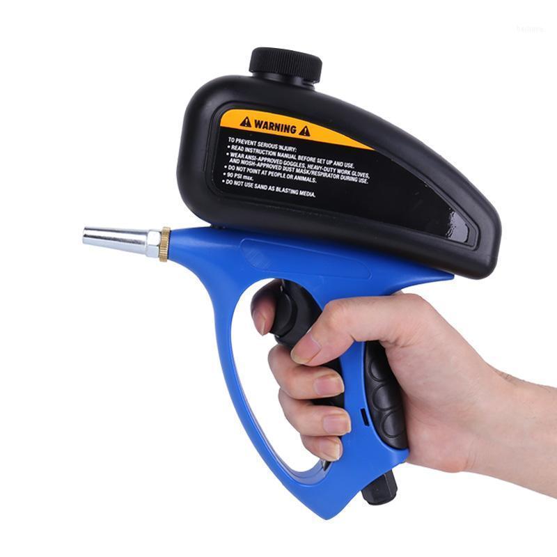 

Anti-rust Sandblaster Spray Gun Handheld Pneumatic Sand Blasting Glass Tombstone Sprayer Sandblasting Machine Air Power Tool Professional Gu