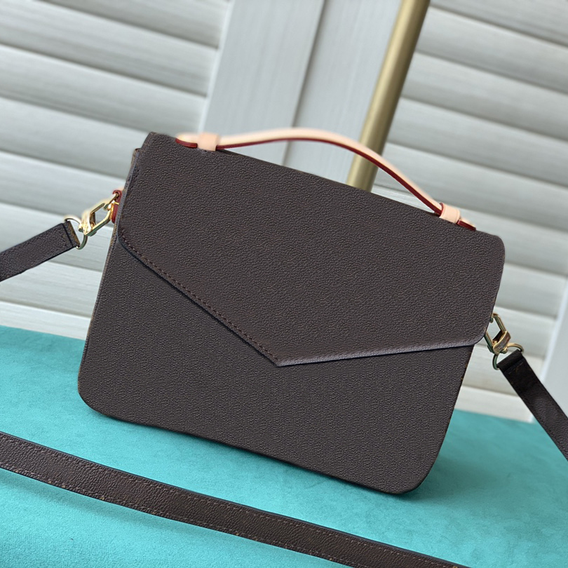 

Classic Womens Crossbody Designer Bag Wallets Designers Woman Flap Brown Adjustable Shoulder Strap postman Letter flower printing Shoulder Bags Luxury handbags