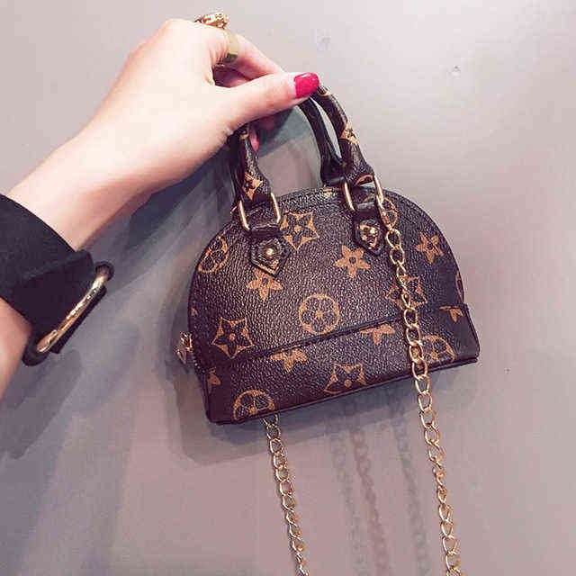 New children's girl's hand fashion Princess cute diagonal little girl baby one shoulder fashionhandbag-image-762480099