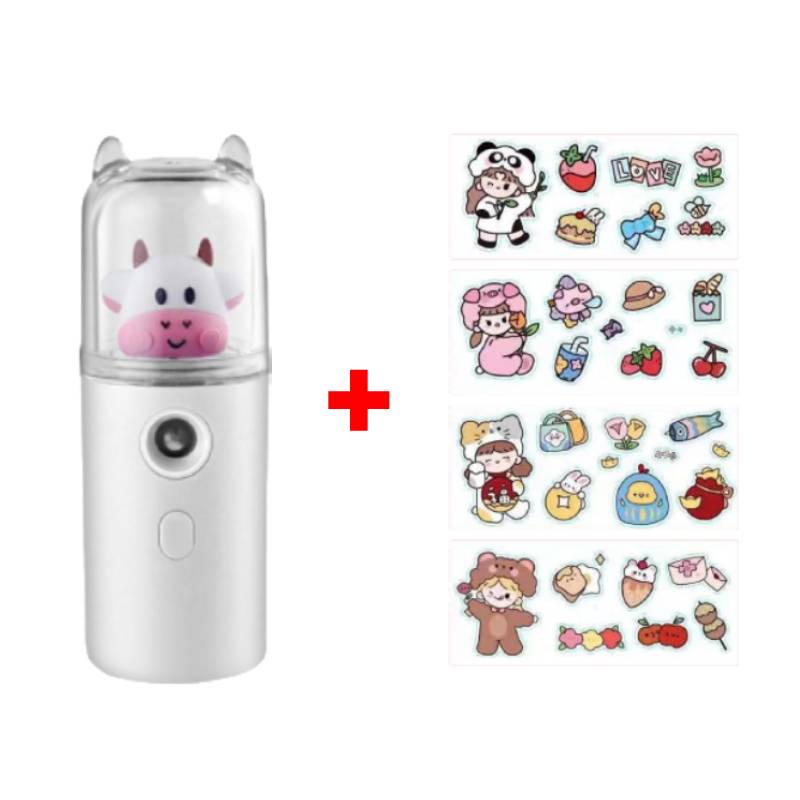 

1pcs Portable Face Hydration Sprayer USB Nebulizer Mini Nano Face Steamer Cold Spray Moisturizing Device Beauty Care Disinfect