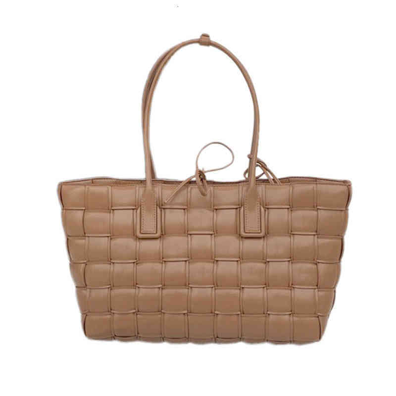 

Bottegass's Handbags Venetas's Designer Women's Hand 2022 Woven Single Shoulder Tote Portable Simple Large Capacity French Minority Commuter Bag, Black large