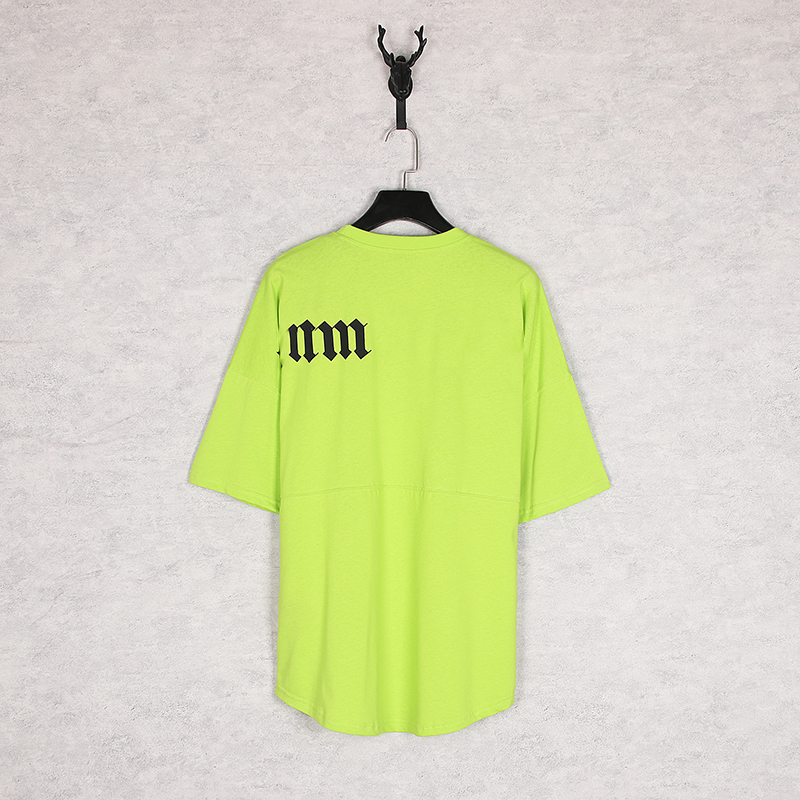 

2022 summer high-quality designer men' tee printed letters green white T-shirts fashion casual couples short sleeve T-shirts loose comforta, Customize