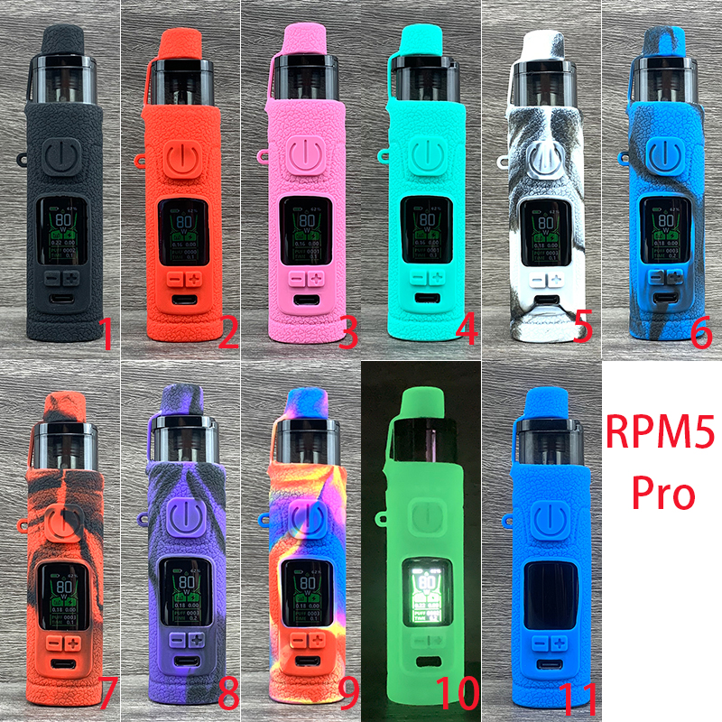 

SMOK RPM 5 Pro Silicone Cases Silicon Skin Cover Bag Rubber Sleeve Protective Covers Skin For RPM 5 Pro Pod Kit