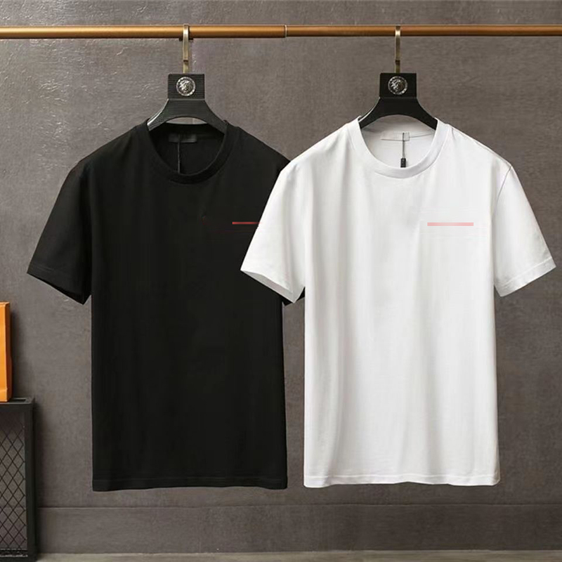 

Mens t Shirt Designer Shirts tshirt Mans Womens Tops Design T-Shirt Summer Ladies Top Pullover Short Sleeve Tee Breathable Couple Solid Color Clothes Loose Tees, White