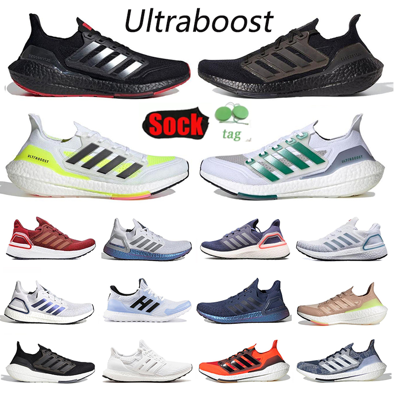 

2022 Ultraboost Mens Running Shoes 7.0 6.0 Triple Black White Ultra Boost 4.0 Sub Green Carbon Scarlet Solar Yellow Walker Bred Women Trainers Sports Designer Sneakers, 20