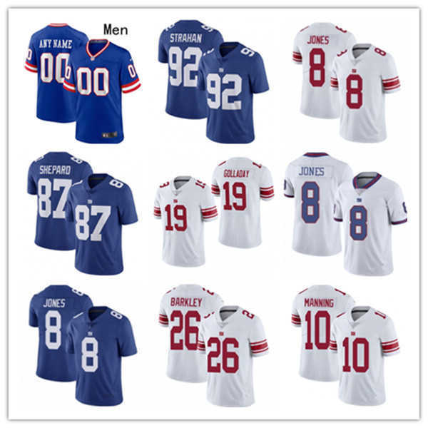 

Football Jerseys custom New York''Giants''56 Lawrence Taylor 26 Saquon Barkley 8 Daniel Jones 5 Kayvon Thibodeaux 73 EVAN NEAL 92 Michael Strahan, Color