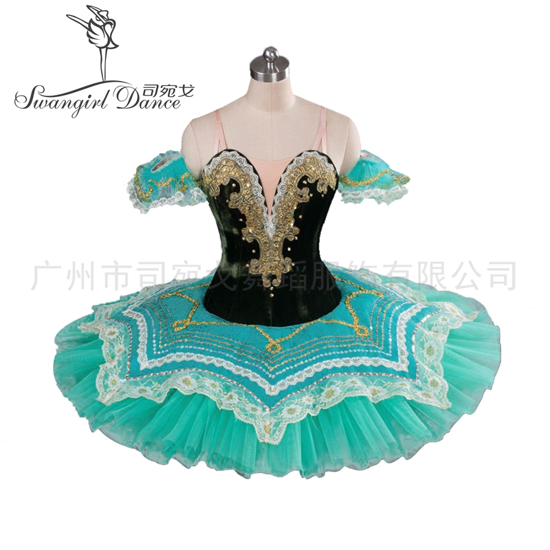 

Raymonda Classical Ballet Tutus Aqua Princess Florina Professional Pancake Tutu Girls Adult Green BT9090
