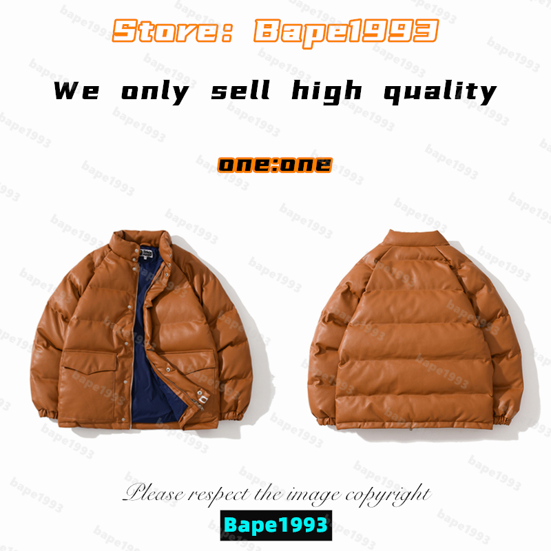 

High Quality Apes Mens Jackets Japan Shark B ape head Brand co-branding Luminous Camouflage Galactic spots Male and female of the same styles New man jackets 1993 MY1-7, 1 button