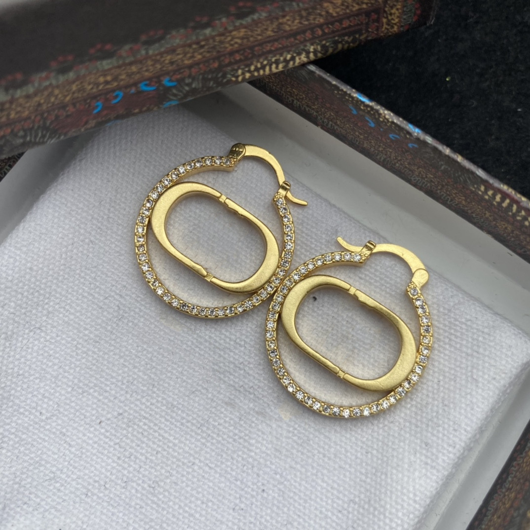 

High quality fashion elegant exquisite bow shape pendant earrings simple Korean fresh crystal trend advanced4