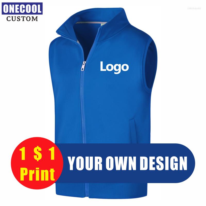 

Men's Hoodies & Sweatshirts 6-Color Fashion Sleeveless Sweater Vest Custom Logo Printed Embroidery Personal Design Men Women Hoodie DIY Bran, Black