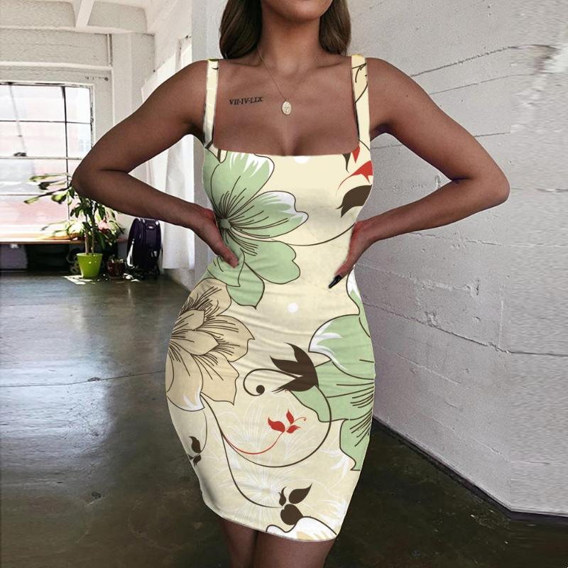 

Casual Dresses Brand Flower Dress Women Colorful Vestido Sexy Painting 3d Print Art Sundress Ladies Womens Clothing Mini EveningCasual, Aadwd-10529