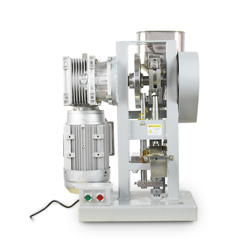 

Home DP-60A Big single punch Tablet Die Press Machine Lab Supplies 3000 pcs/h for Candy Power Max-Tablet to Diameter 25 mm 3 Punches can be customized