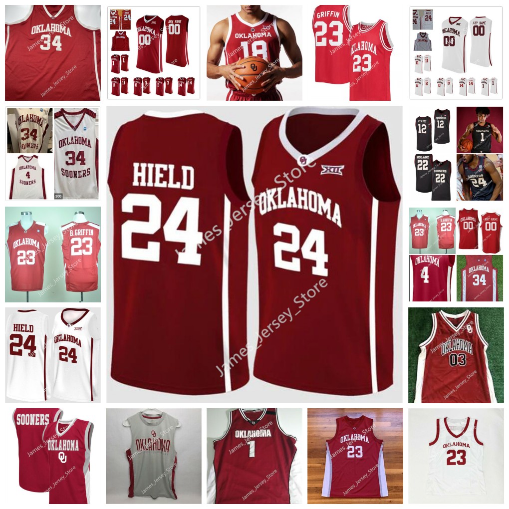 

NCAA Buddy Hield Custom Oklahoma OU Stitched Basketball Jersey Jamal Bieniemy Kristian Doolittle 1 Rashard Odomes Marvin Johnson Jalen Hill Tanner Groves Tra Young, 13