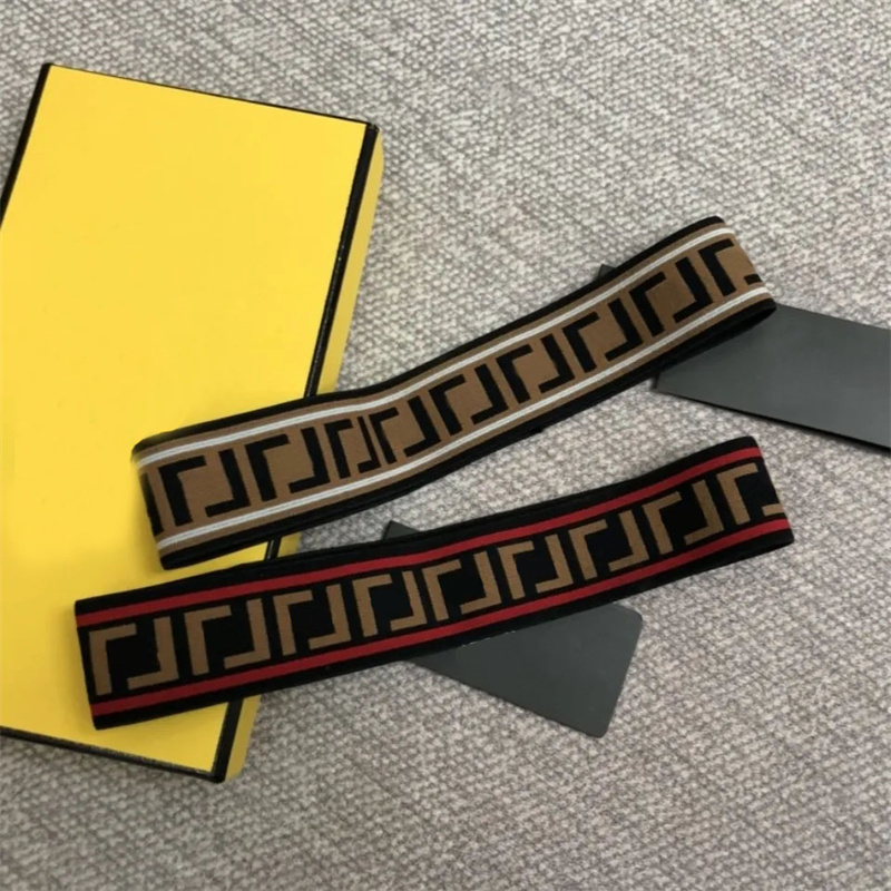 

Fashion Letter Hair Band Designer Womens Headband Mens Sports Elastic Hairband Narrow Version Popular Headwear Accessories