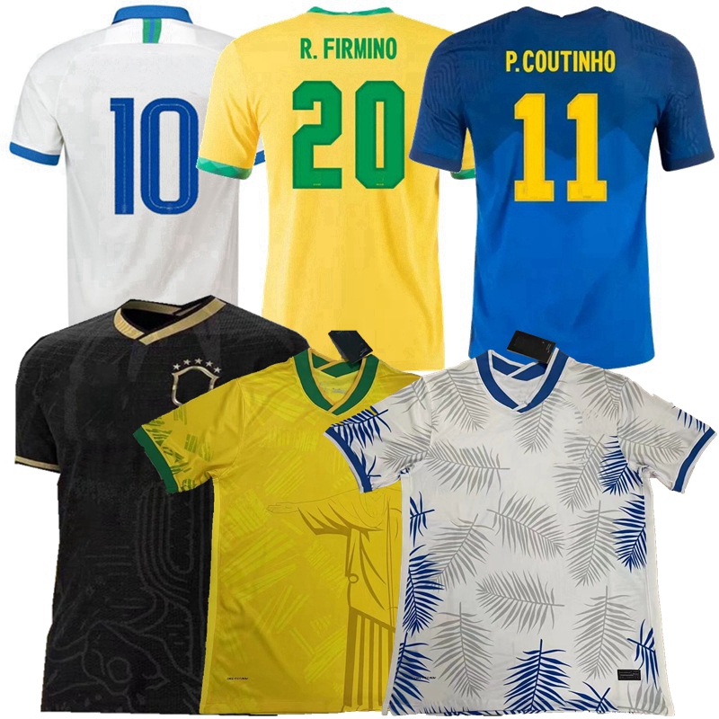 

19 20 2021 2022 2023 Soccer Jerseys BRAZILS t shirts football P.COUTINHO L.PAQUETA Richarlison Casemiro MARQUINHOS RODRYGO T.SILVA VINI JR. national team shirt, Home