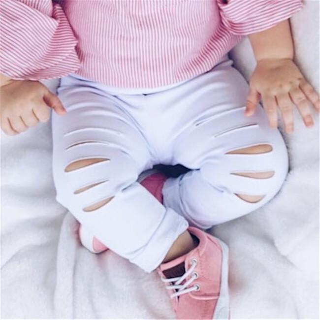

Clothing Sets Pudcoco 2022 Born Infant Baby Girls Clothes Set Pink Off Shoulder Romper White Ripped Jeans Pants Outfits ClothingClothing, As pic