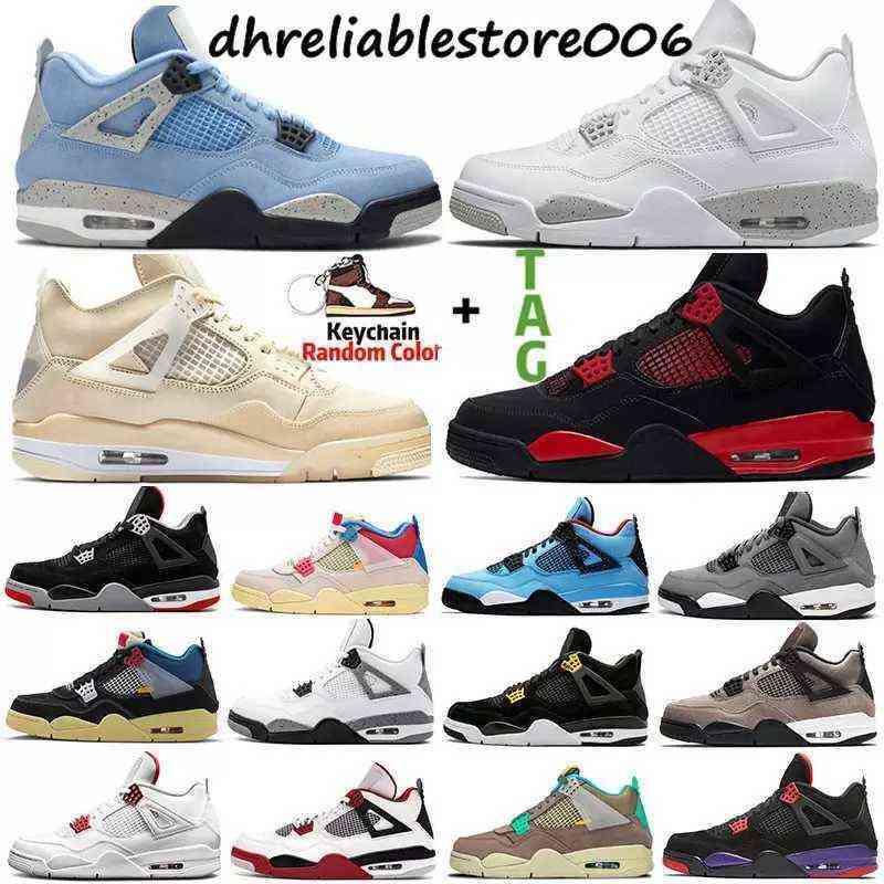 

2022 4 4s Sail Patent Bred Mens Basketball Shoes Sneakers University Blue Hyper Royal Black Cat Sier Toe Dark Mocha Fire Red Men, Shoes (25) 36-47