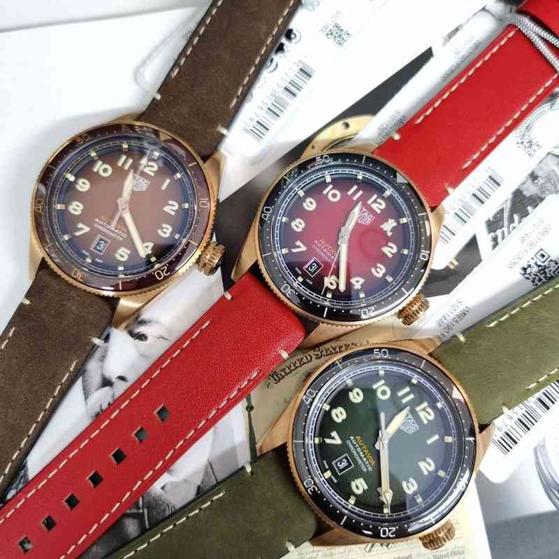 Luxury Mens Mechanical Watch Tag Royal Autavia Series 42mm Diameter Case Equipped with the Original Swiss Sw200-1 Movement Watches for Men Wristw